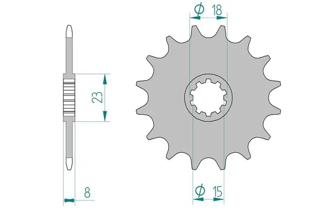 AFAM Framdrev 415 13T 