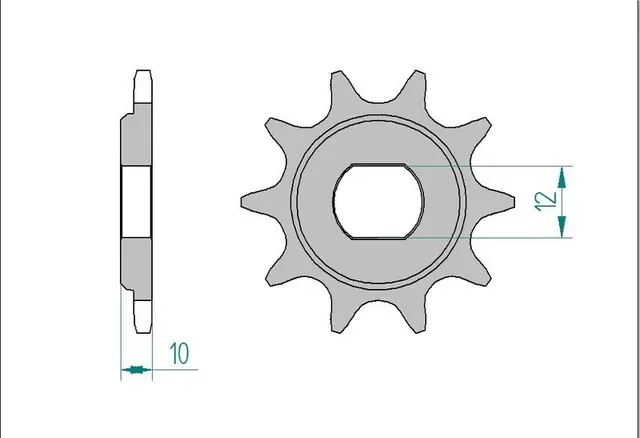 AFAM Framdrev 415 10T 