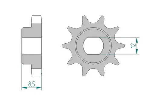 AFAM Framdrev #415, GG/HQ/KTM MC/TC/SX50