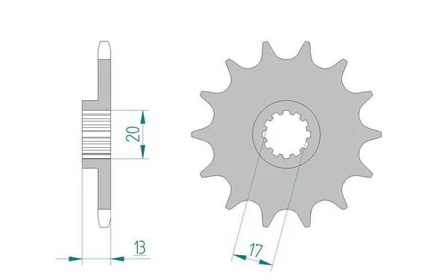 AFAM Framdrev 520 12T 