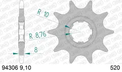 AFAM Framdrev 520 9T
