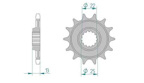 AFAM Framdrev  525