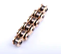 AFAM 520RXX-GG Kjede-Gull,Xs-Ring, 120L Kraftig og slitesterkt 520 X-Ring kjede