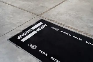 AFAM Group Milj&#248;matte, FIM-Godkjent 100 x 160cm, Gummiert Bakside