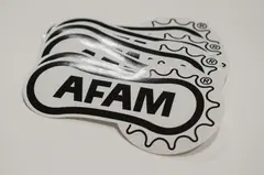AFAM STICKER S 10,3 x 5.6 CM Transparent Vinyl