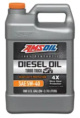 AMSOIL 5W-40 Heavy-Duty Syn. Dieselolje 1 Gallon Dunk- 3,78L