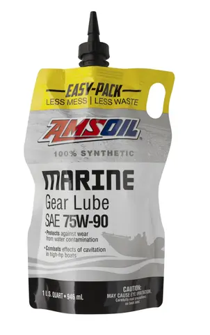 AMSOIL 75W/80W-90 Maritim Gearolje Synt. Quart - 0,946L