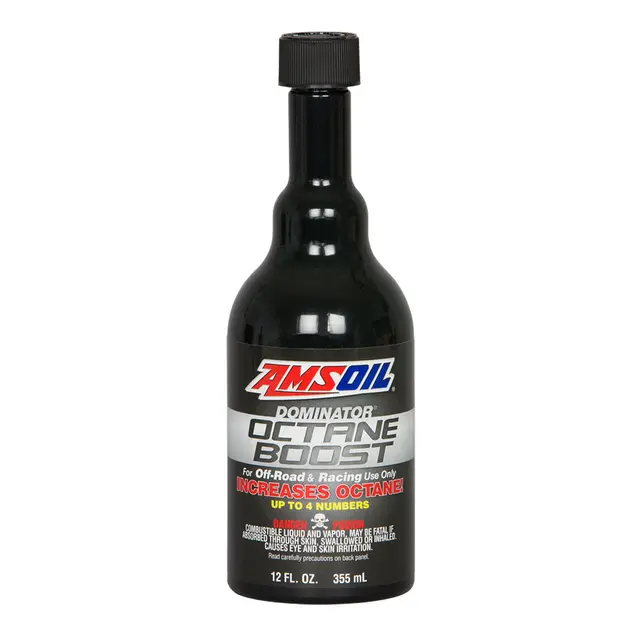 AMSOIL DOMINATOR® Octane Boost** 12-oz. Flaske** - 0,35L Flaske 