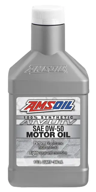 AMSOIL 0W-50 Syn. ATV/UTV Motorolje Quart-0,946L - Anbefalt mange Polaris 