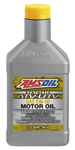 AMSOIL 5W-50 Syn. ATV/UTV Motorolje Quart-0,946L - Anbefalt mange Polaris