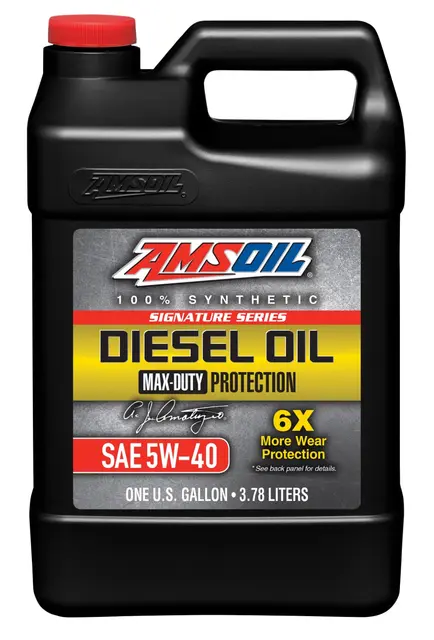 AMSOIL Signature Max-Duty Diesel - 5W-40 1 Gallon Dunk- 3,78L 