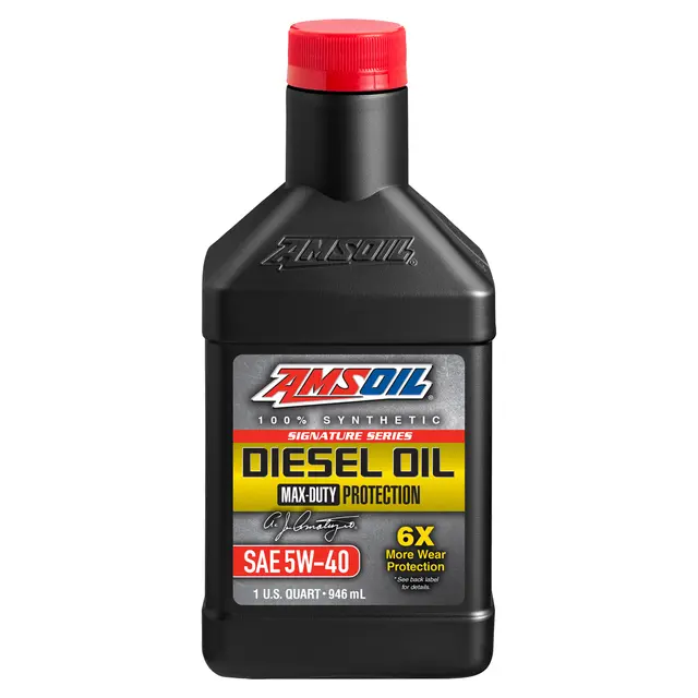 AMSOIL 5W-40 Max-Duty Syn. Dieselolje Quart - 0,946L 