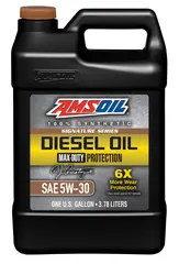 AMSOIL Signature Max-Duty Diesel - 5W-30 1 Gallon Dunk- 3,78L