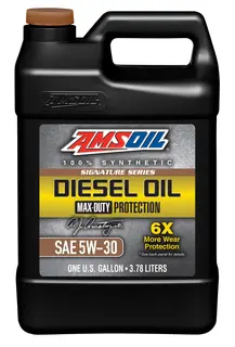 AMSOIL Signature Max-Duty Diesel - 5W-30 1 Gallon Dunk- 3,78L