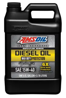 AMSOIL Signature Max-Duty Diesel- 15W-40 1 Gallon Dunk- 3,78L