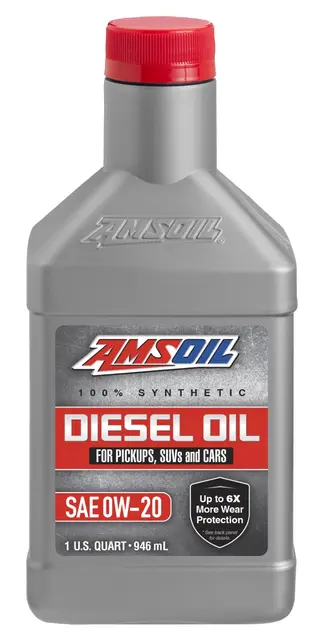 AMSOIL 0W-20 Syn. Dieselolje Quart - 0,946L 