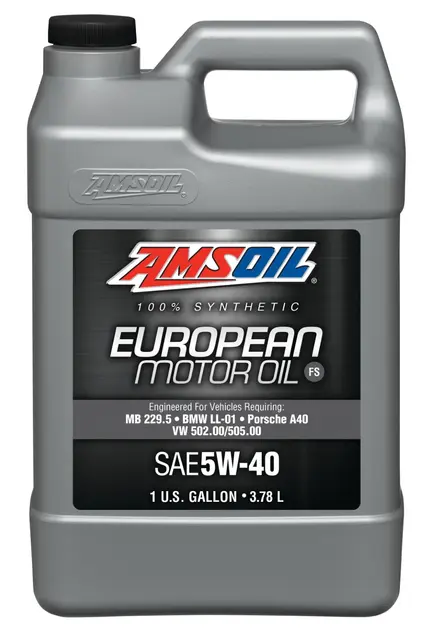 AMSOIL EU-Formel 5W-40 FS Syn. Motorolje 1 Gallon Dunk- 3,78L 