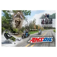 AMSOIL Bordbeskytter Powersport 12x18&#39;&#39; Solid og motstandsdyktig, Vynex og gummi