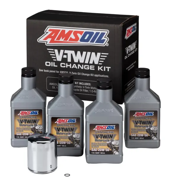 AMSOIL V-Twin Olje Change Kit 1 Kit - Kit 