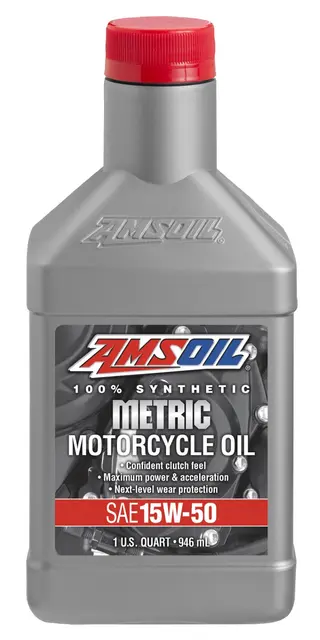 AMSOIL 15W-50 Syn. EU MC Olje Quart - 0,946L 