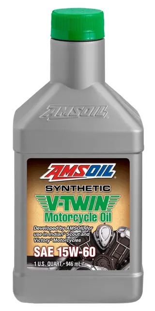 AMSOIL 15W-60 Syn. V-Twin MC Olje Quart - 0,946L 
