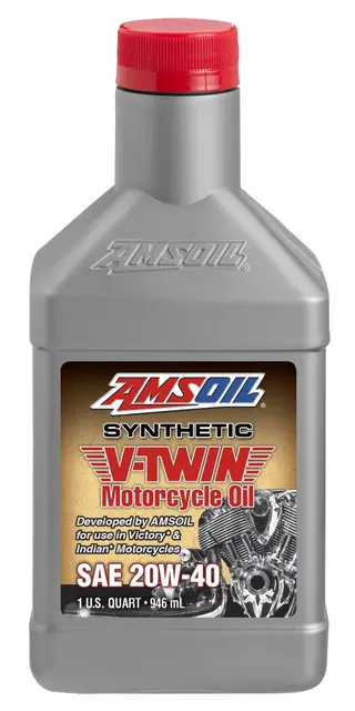 AMSOIL 20W-40 Syn. V-Twin MC Olje Quart - 0,946L 