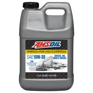 AMSOIL Delsyntetisk Diesel Olje 10W-30 2,5 Gallon - 9,46 Liter