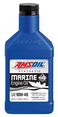 AMSOIL 10W-40 Formula 4T&#174; Mari. Syn.Olje Quart - 0,946L