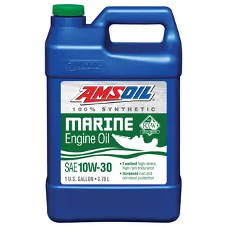 AMSOIL 4T Marine 10W-30 1 Gallon Dunk- 3,78L