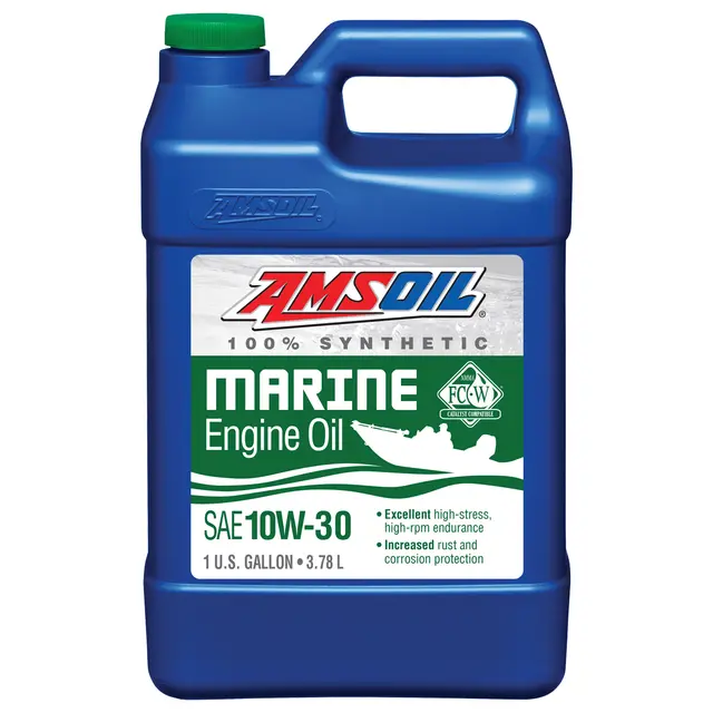 AMSOIL 4T Marine 10W-30 1 Gallon Dunk- 3,78L 