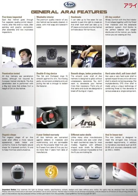 Arai Tour X-4 Break Adventurehjelm M Oransje 