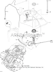 Boyau Assy *fuel Line Assy BRP Originaldel
