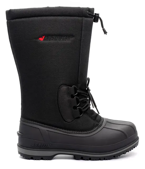 Baffin Klondike - Sort, 44,5 (US11-Baffi -40°C, Enkel vinterstøvel med filtfór 
