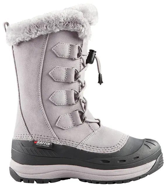 Baffin Chloe 2.0 Dame - Lys Grå, 39,US9 -40ºC, Lette og bra isolasjon 