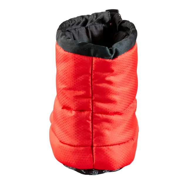 Baffin Cush Booty - Rød, Tøffel: 35/36 Sovepose for føttene, Hurtigstramming 