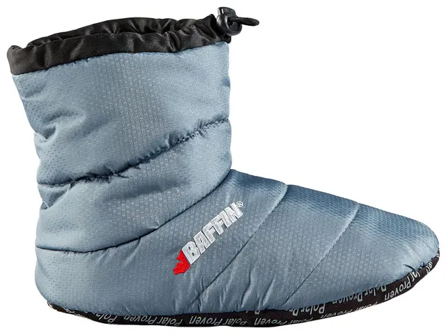 Baffin Cush Booty - Blågrå: 44/46 Sovepose for føttene, Hurtigstramming 