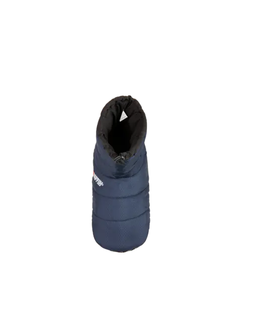 Baffin Cush Booty Tøffel - Blå, 35/36 Sovepose for føttene, Hurtigstramming 