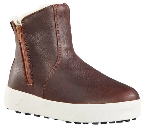 Baffin Liberty Damest&#248;vel - Brun Stilren vintersko til dame, i skinn