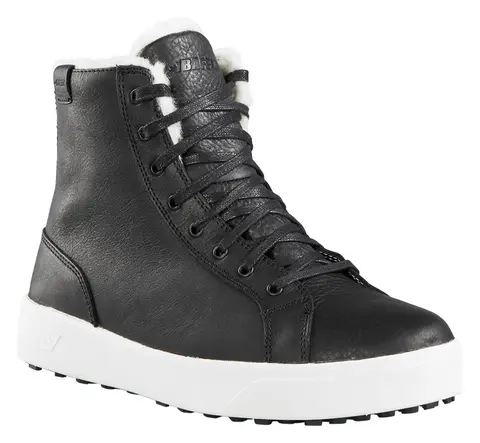 Baffin Tavern - Sort Stilren vintersko til herre, i skinn