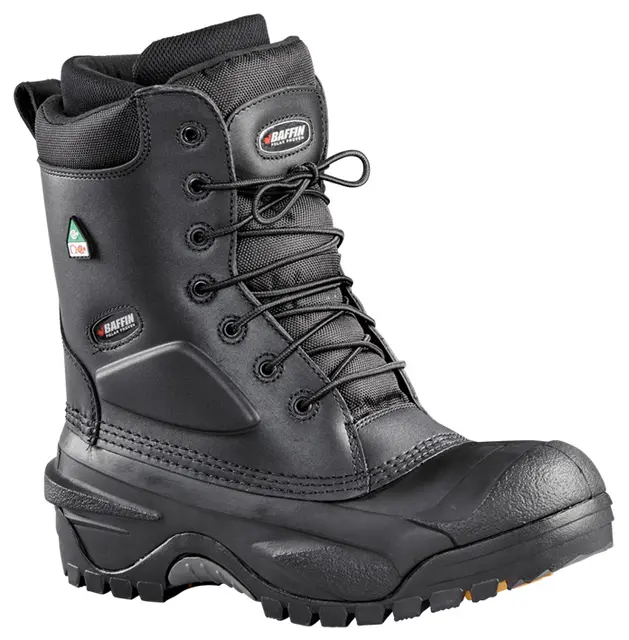 Baffin Industri Workhorse - Sort, 43 Varm, velkjent vernsko m/spikertramp 