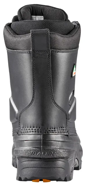 Baffin Industri Workhorse - Sort, 43 Varm, velkjent vernsko m/spikertramp 