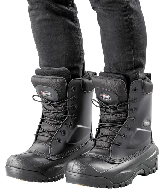 Baffin Industri Workhorse - Sort, 43 Varm, velkjent vernsko m/spikertramp 