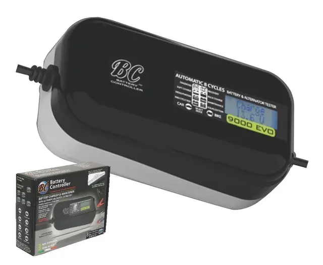 BC 9000 EVO Batterilader/Tester Bil/MC/Snøscooter