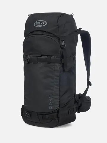 BCA Stash 40 - Sort Sekk fra BCA, forberedt for spade/stang