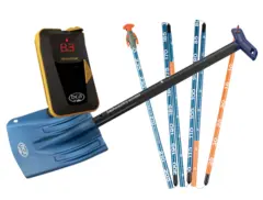 BCA T4 Rescue Pack Kit med søker, spade og søkestang