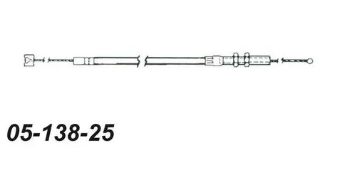 Bremsewire Arctic Cat JAG Snøscooter OEM: 0109-407, 0115-188