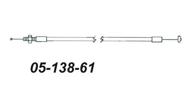 Bremsewire Arctic Cat OEM: 0187-202 