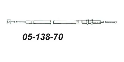 Bremsewire Yamaha Phazer Snøscooter OEM: 87F263400000