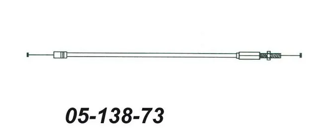 Bremsewire Arctic Cat OEM: 0687-048 