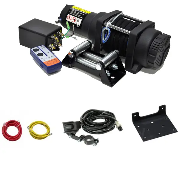 Winch 3500RLBS Remote UTV og ATV vinsj med trådløs betjening 